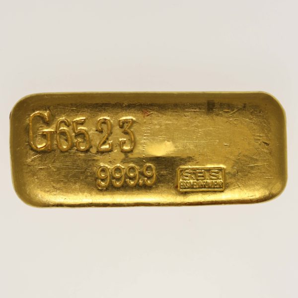 goldbarren - Goldbarren 500 Gramm Schweiz S.B.S. Societe de Banque Suisse