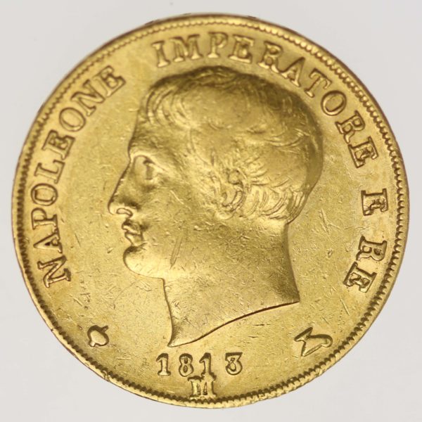 italien - Italien Napoleon I. 20 Lire 1813 M
