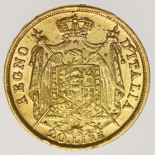italien - Italien Napoleon I. 20 Lire 1813 M