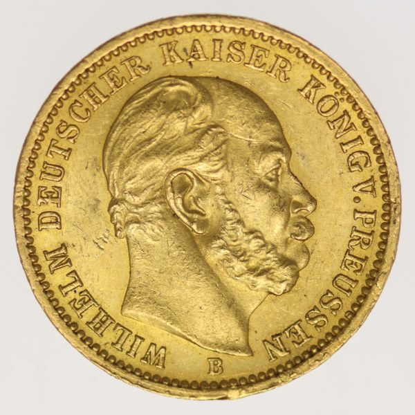 deutsches-kaiserreich-ab-1871 - Preussen Wilhelm I. 20 Mark 1872 B