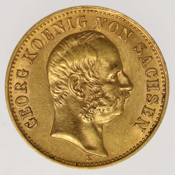 deutsches-kaiserreich-ab-1871 - Sachsen Georg 10 Mark 1903