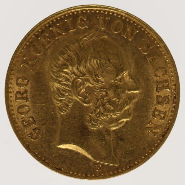 deutsches-kaiserreich-ab-1871 - Sachsen Georg 10 Mark 1903