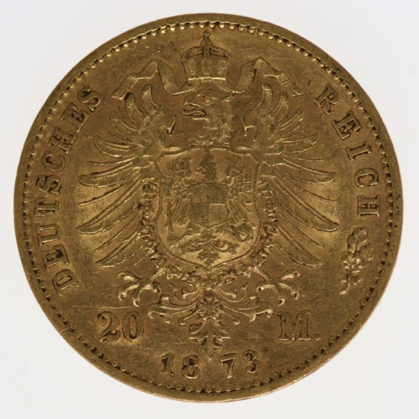 deutsches-kaiserreich-ab-1871 - Württemberg Karl 20 Mark 1873