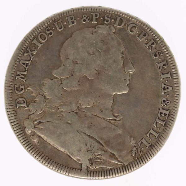 altdeutschland-deutsche-silbermuenzen - Bayern Maximilian III. Joseph Taler 1755