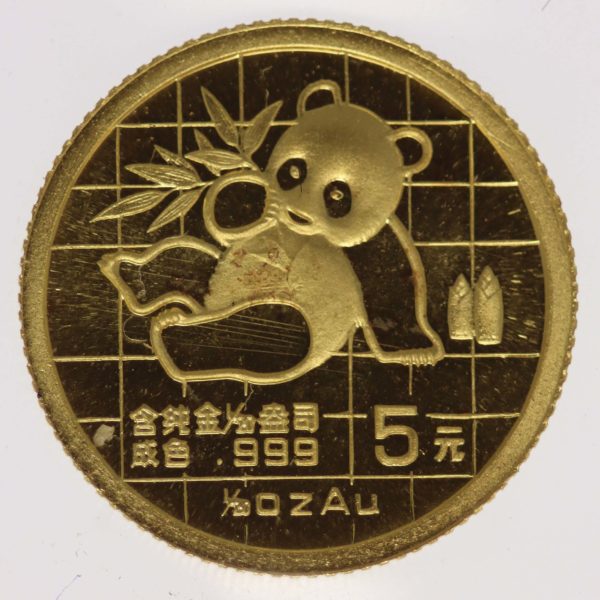 china - China Panda 5 Yuan 1989 1/20 Unze