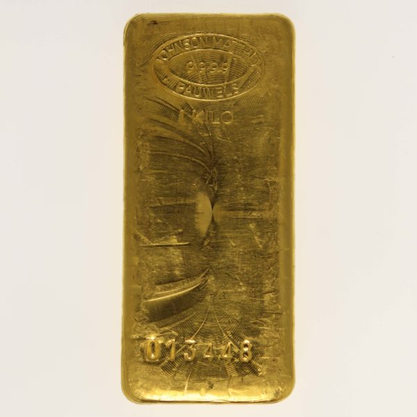goldbarren - Goldbarren 1000 Gramm Johnson Matthey Pauwels