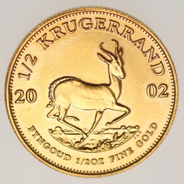 suedafrika - Südafrika Krügerrand 1/2 Unze 2002