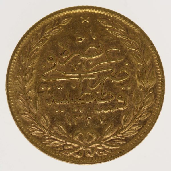 tuerkei - Türkei Muhammad V. 100 Kurush 1917