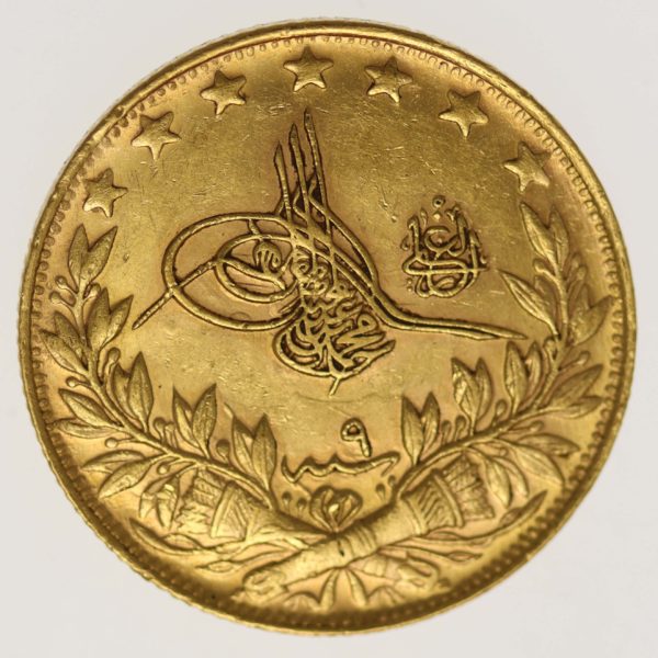 tuerkei - Türkei Muhammad V. 100 Kurush 1917