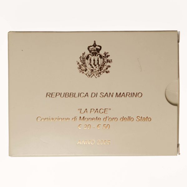 san-marino - San Marino Set 20 + 50 Euro 2005