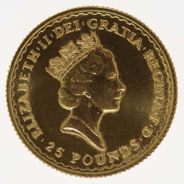 grossbritannien - Großbritannien Elisabeth II. 25 Pounds 1987 Britannia