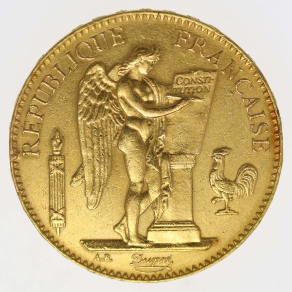 frankreich - Frankreich 100 Francs 1881 A
