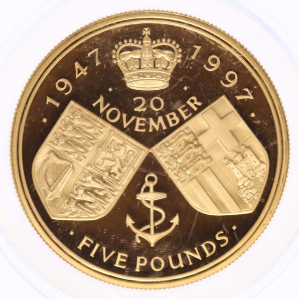 grossbritannien - Großbritannien Elisabeth II. 5 Pounds 1997