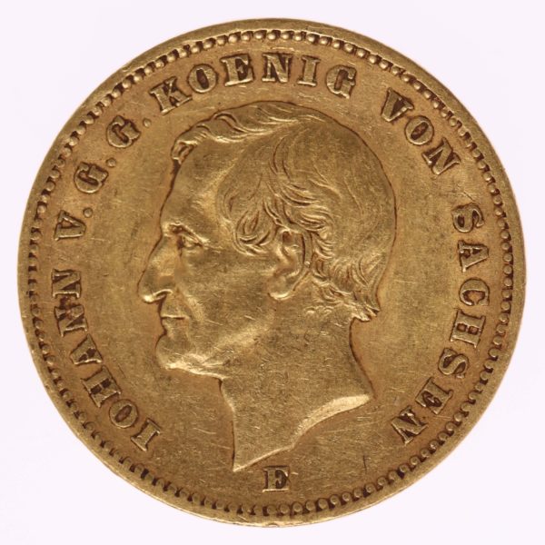 deutsches-kaiserreich-ab-1871 - Sachsen Johann 20 Mark 1872