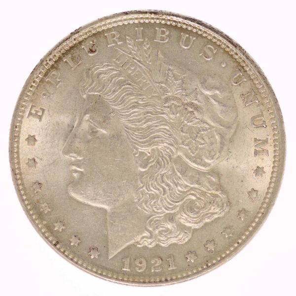 usa-silbermuenzen-uebrige-welt - USA Morgan Dollar 1921