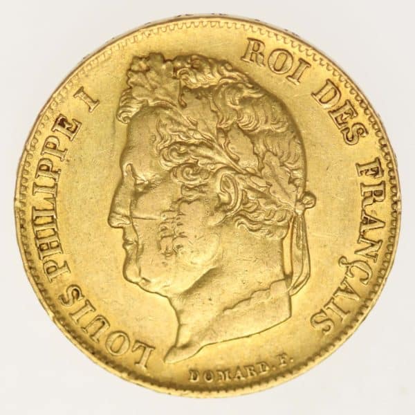 frankreich - Frankreich Louis Philippe I. 20 Francs 1841 A