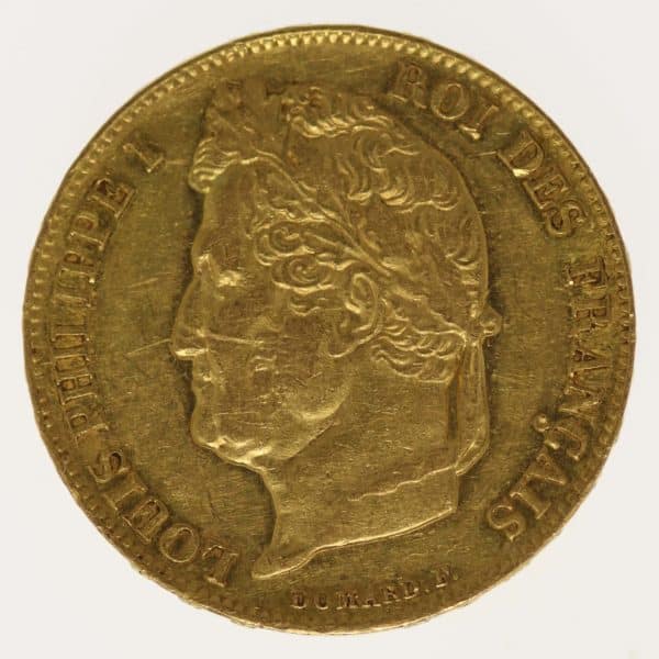frankreich - Frankreich Louis Philippe I. 20 Francs 1841 A