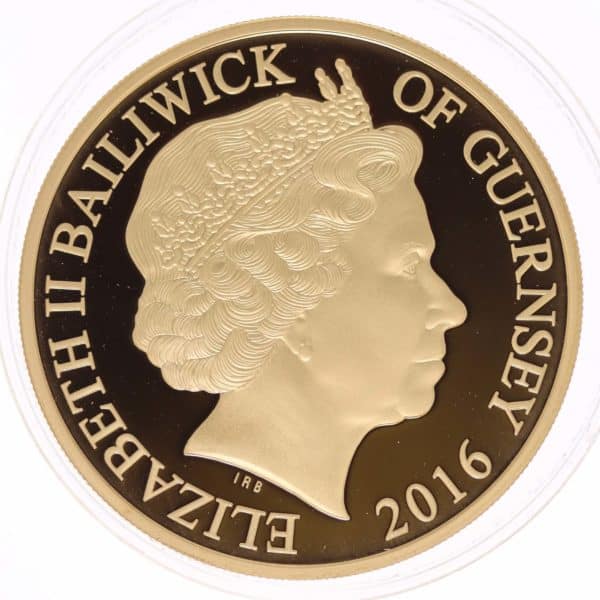 grossbritannien - Guernsey Elisabeth II. 5 Pounds 2016