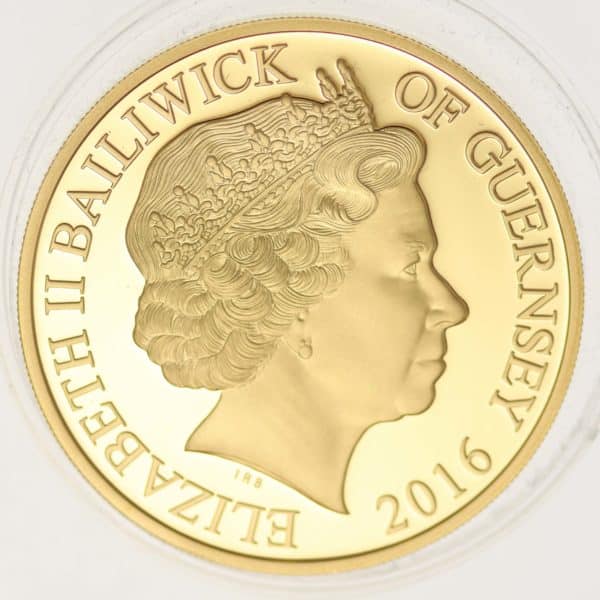 grossbritannien - Guernsey Elisabeth II. 5 Pounds 2016