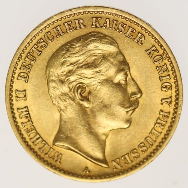 deutsches-kaiserreich-ab-1871 - Preussen Wilhelm II. 10 Mark 1912 A