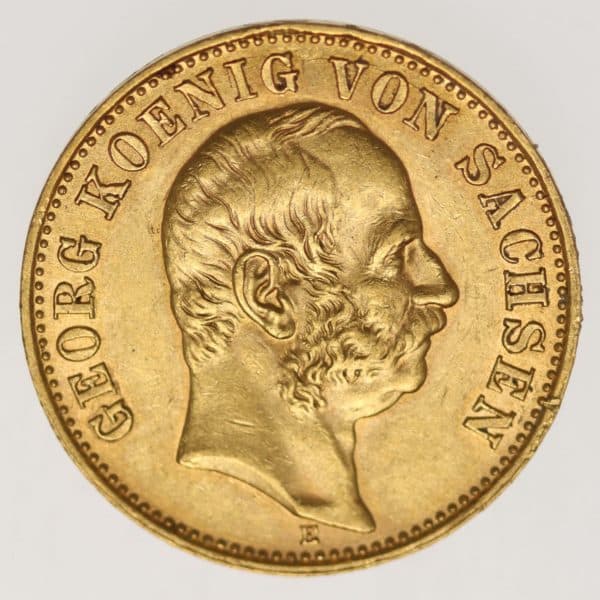 deutsches-kaiserreich-ab-1871 - Sachsen Georg 10 Mark 1903