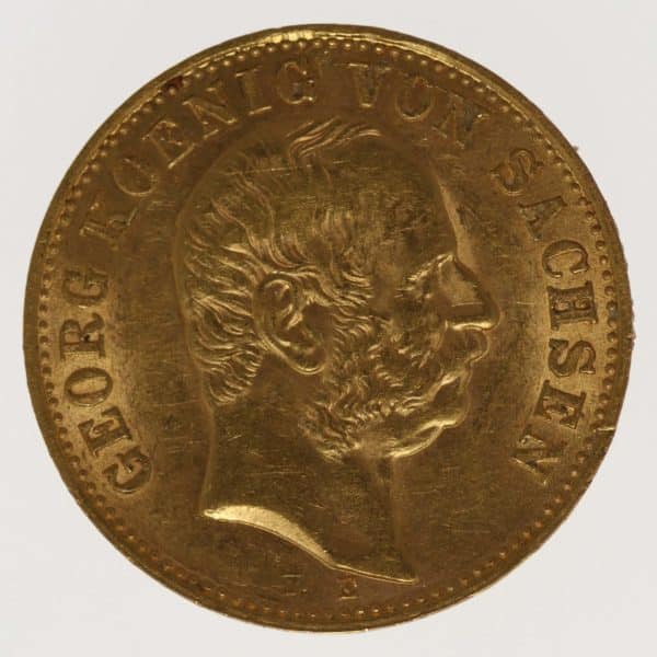 deutsches-kaiserreich-ab-1871 - Sachsen Georg 10 Mark 1903