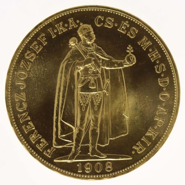 ungarn, oesterreich - Österreich Kaiserreich Franz Joseph I. 100 Kronen 1908 NP