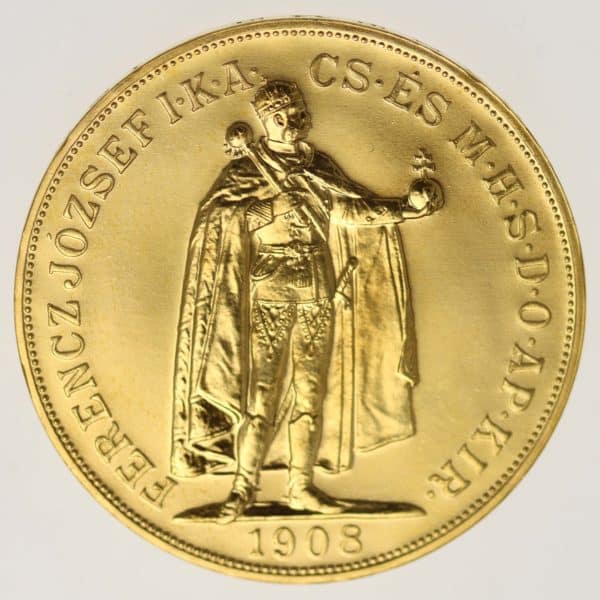 ungarn, oesterreich - Österreich Kaiserreich Franz Joseph I. 100 Kronen 1908 NP