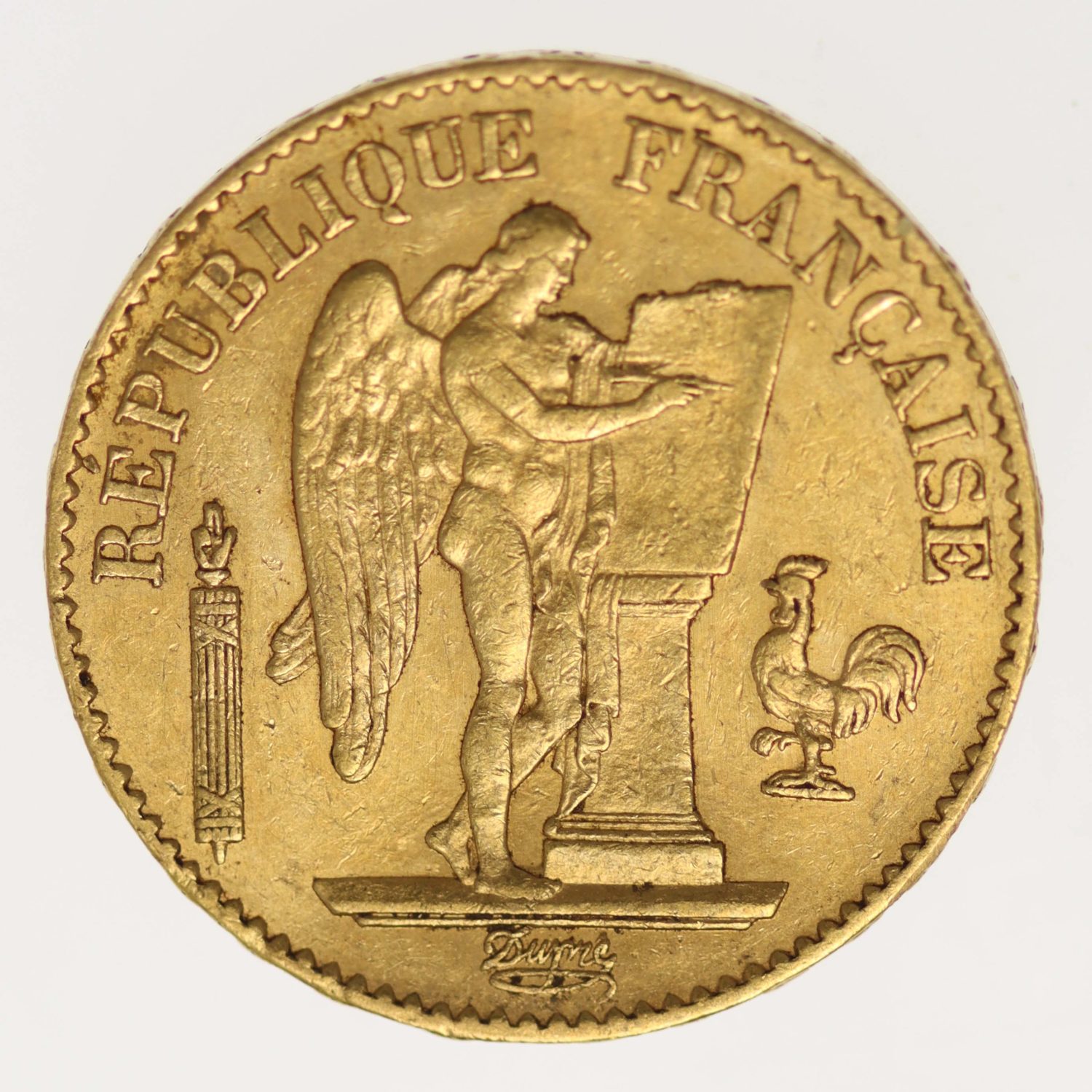 proaurum-frankreich-stehender Engel-20 frans-1876-5553-1
