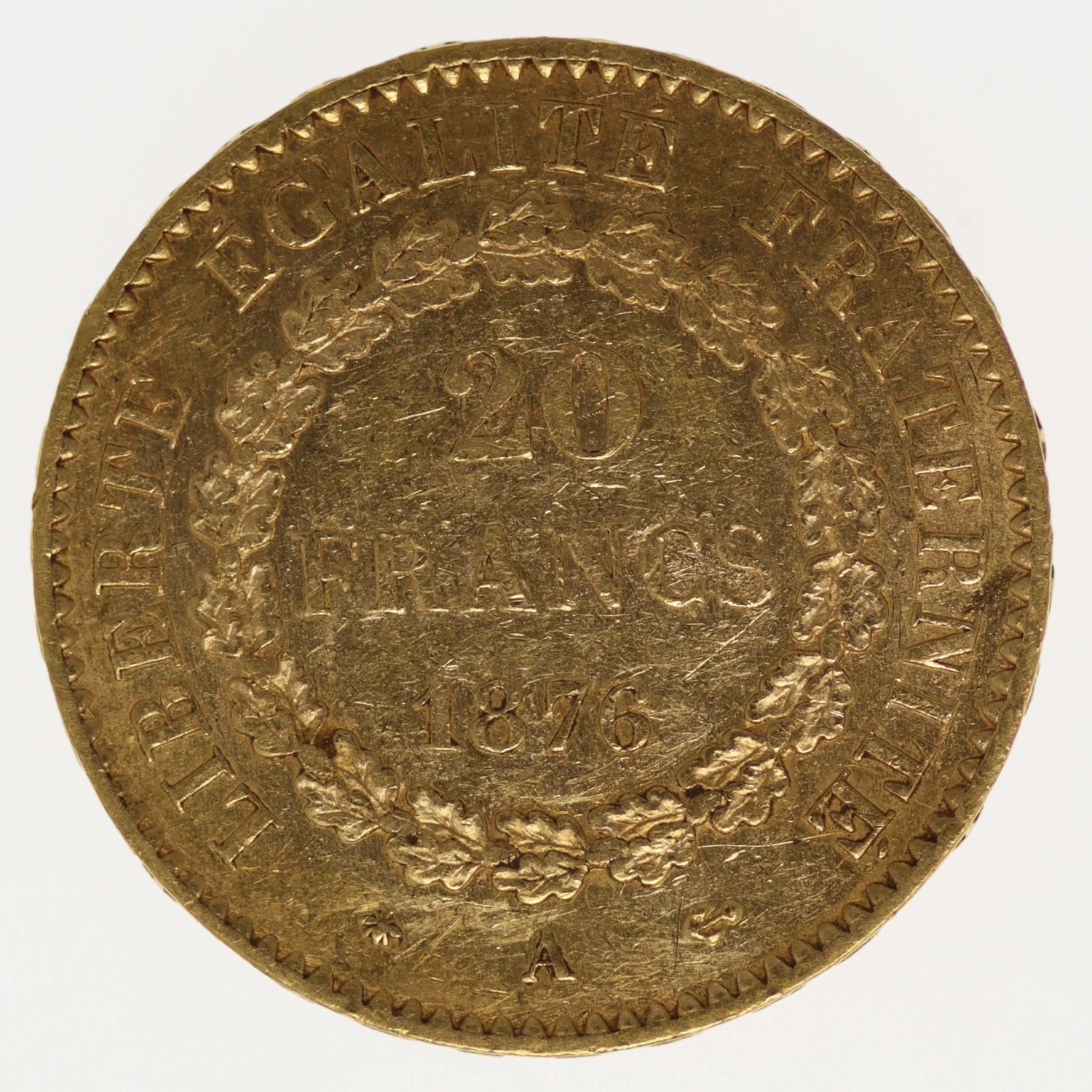 proaurum-frankreich-stehender Engel-20 frans-1876-5553-2