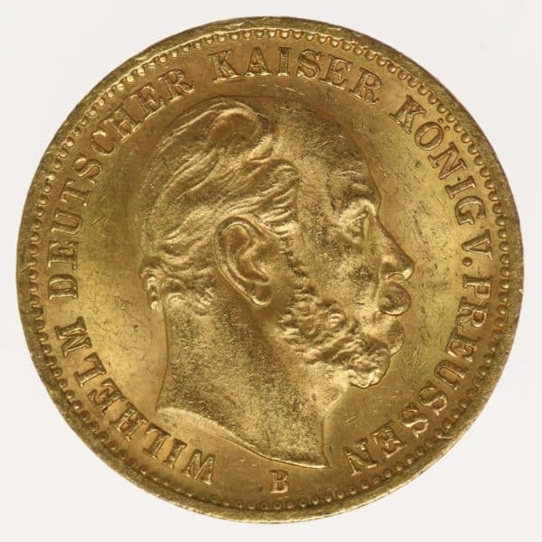 deutsches-kaiserreich-ab-1871 - Preussen Wilhelm I. 20 Mark 1873 B