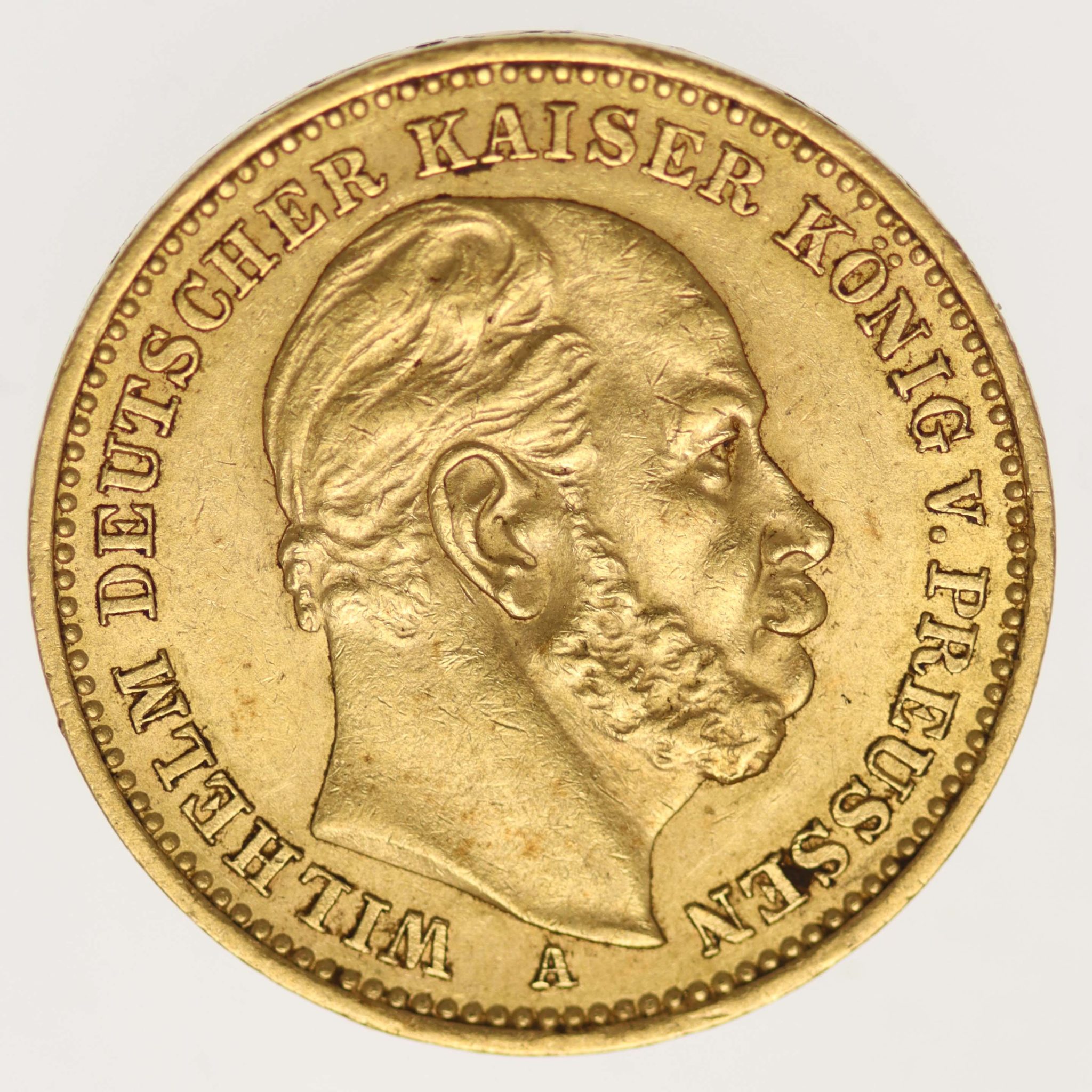 deutsches-kaiserreich-ab-1871 - Preussen Wilhelm I. 20 Mark 1887 A