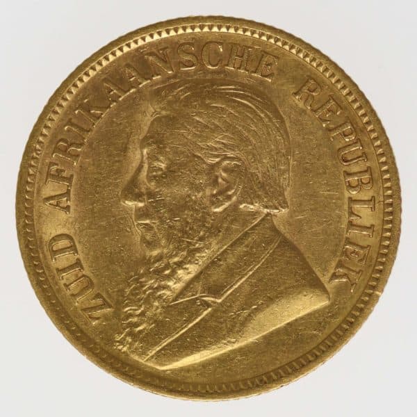 suedafrika - Südafrika 1/2 Pond 1896