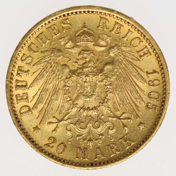 proaurum-wuerttemberg_wilhelm_20_mark_1905_10645_1