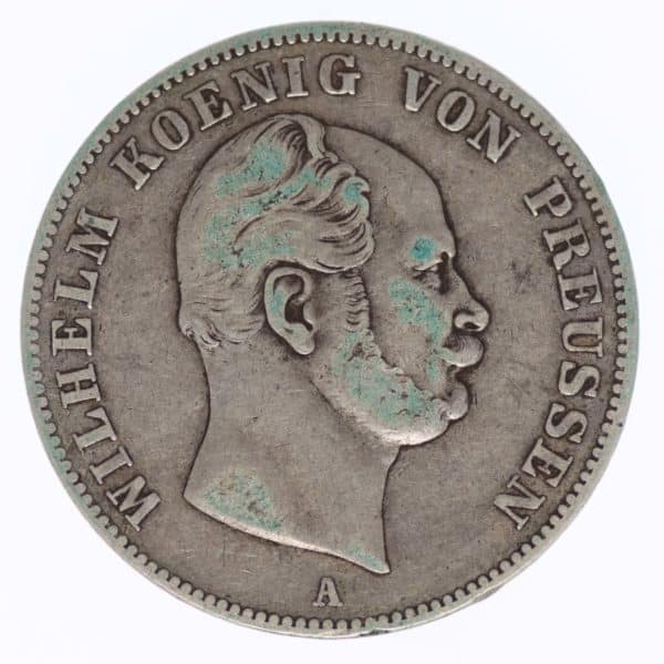 altdeutschland-deutsche-silbermuenzen - Preussen Wilhelm I. Vereinstaler 1861