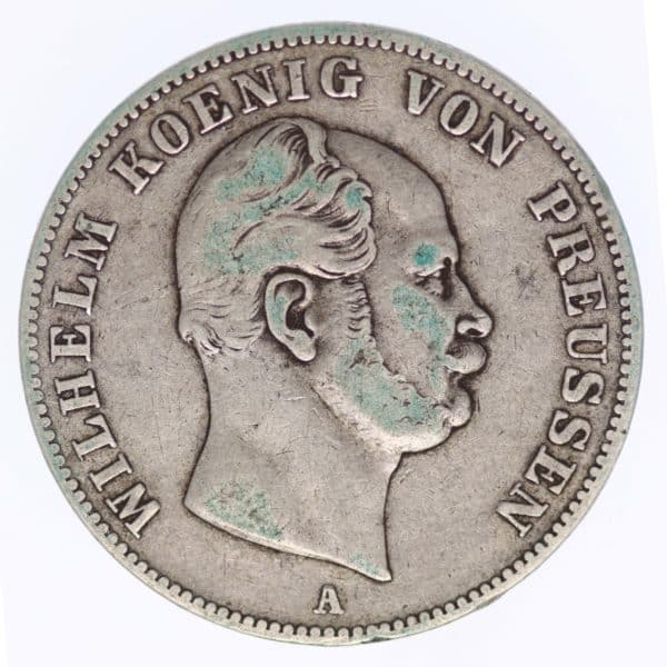 altdeutschland-deutsche-silbermuenzen - Preussen Wilhelm I. Vereinstaler 1861