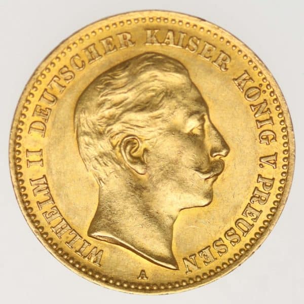 deutsches-kaiserreich-ab-1871 - Preussen Wilhelm II. 10 Mark 1903 A