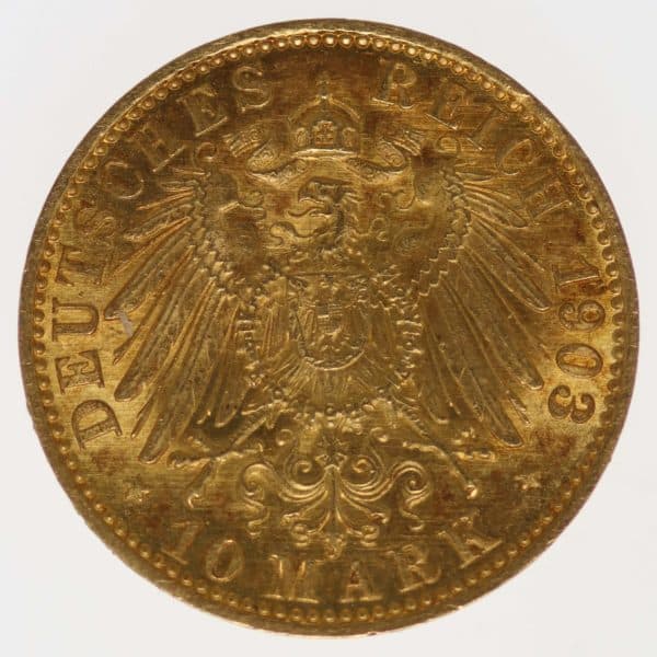 deutsches-kaiserreich-ab-1871 - Preussen Wilhelm II. 10 Mark 1903 A