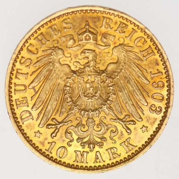 deutsches-kaiserreich-ab-1871 - Preussen Wilhelm II. 10 Mark 1903 A