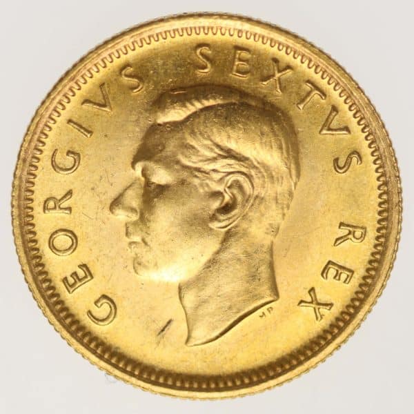suedafrika - Südafrika Georg VI. Pound 1952
