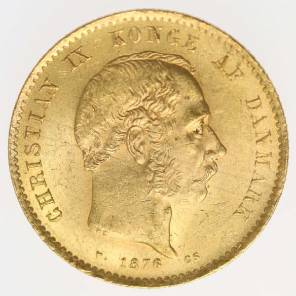 daenemark - Dänemark Christian IX. 20 Kronen 1876