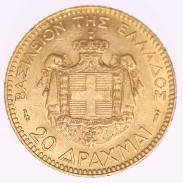 griechenland - Griechenland Georg I. 20 Drachmen 1884