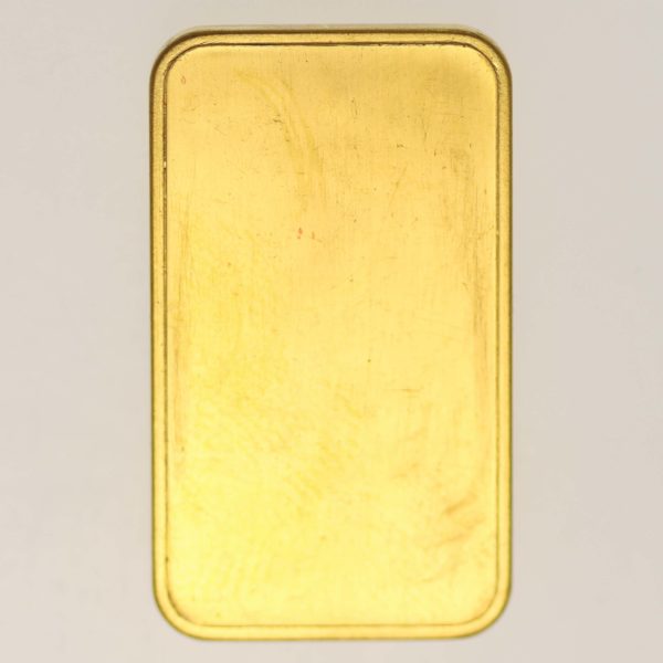 goldbarren - Goldbarren 20 Gramm MP für Swiss Bank Corporation