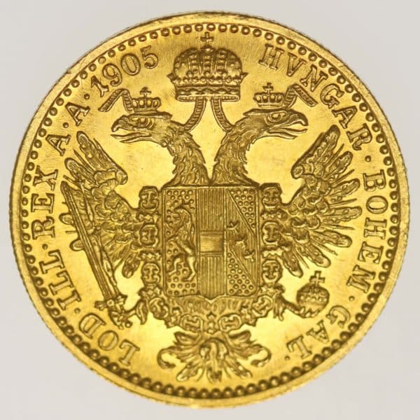oesterreich - Österreich Kaiserreich Franz Joseph I. Dukat 1905