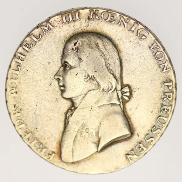 altdeutschland-deutsche-silbermuenzen - Preussen Friedrich Wilhelm III. Taler 1803 A
