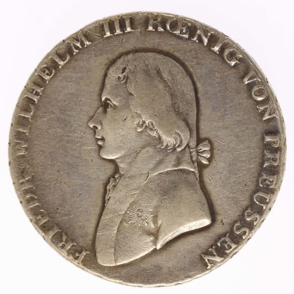 altdeutschland-deutsche-silbermuenzen - Preussen Friedrich Wilhelm III. Taler 1803 A