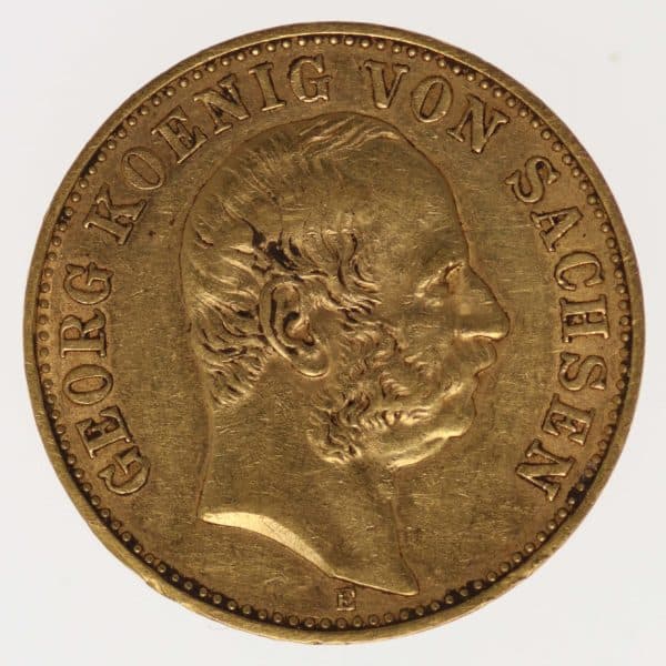 deutsches-kaiserreich-ab-1871 - Sachsen Georg 10 Mark 1904