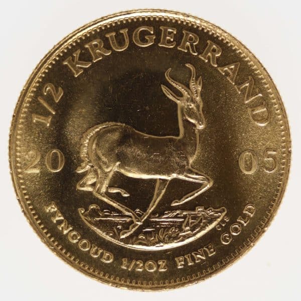 suedafrika - Südafrika Krügerrand 1/2 Unze 2005