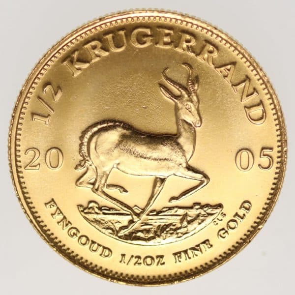 suedafrika - Südafrika Krügerrand 1/2 Unze 2005