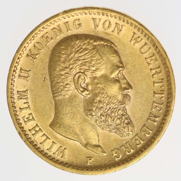 deutsches-kaiserreich-ab-1871 - Württemberg Wilhelm II. 20 Mark 1900
